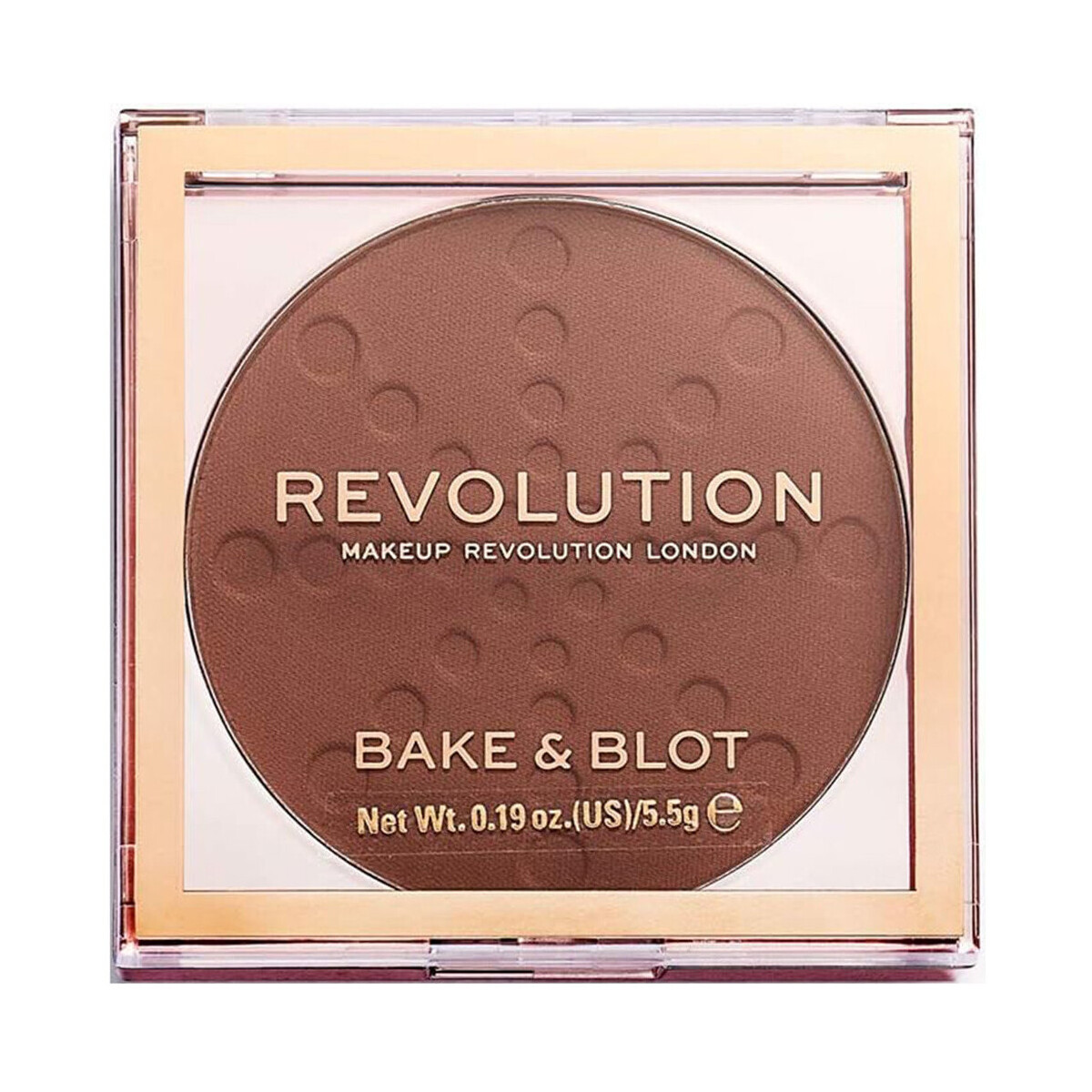 schoonheid Dames Blush & poeder Makeup Revolution Bak- en afwerkingspoeder Bake & Blot Bruin
