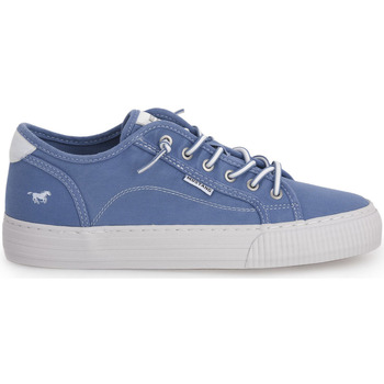 Schoenen Dames Sneakers Mustang BLUE Blauw
