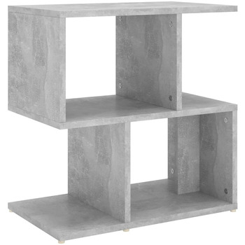 Maison D'home Nachtkastje 50x30x51,5 cm bewerkt hout betongrijs Grijs