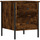 Wonen Nachtkastjes Maison D'home Nachtkastje 40x42x50 cm bewerkt hout gerookt eikenkleurig Bruin