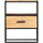 Wonen Nachtkastjes Maison D'home Nachtkastje 40x30x50 cm massief mangohout Bruin
