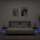 Wonen Nachtkastjes Maison D'home Nachtkastjes met LED-verlichting 2 st 40x39x37 cm sonoma eiken Bruin