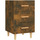 Wonen Nachtkastjes Maison D'home Nachtkastje 40x40x66 cm bewerkt hout gerookt eikenkleurig Bruin