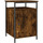 Wonen Nachtkastjes Maison D'home Nachtkastje 40x42x60 cm bewerkt hout gerookt eikenkleurig Bruin