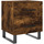 Wonen Nachtkastjes Maison D'home Nachtkastje 40x35x47,5 cm bewerkt hout gerookt eikenkleurig Bruin