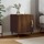 Wonen Nachtkastjes Maison D'home Nachtkastje 40x40x50 cm bewerkt hout bruin eikenkleur Bruin
