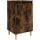 Wonen Nachtkastjes Maison D'home Nachtkastje 40x35x70 cm bewerkt hout gerookt eikenkleurig Bruin