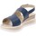 Schoenen Dames Sandalen / Open schoenen Valleverde VV-32110 Blauw