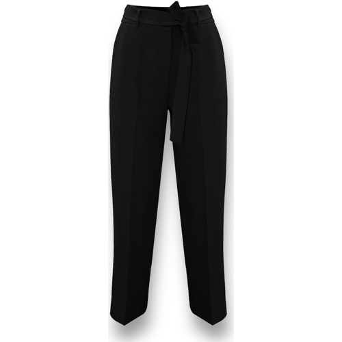 Textiel Dames Broeken / Pantalons Kocca TATY 00016 Zwart