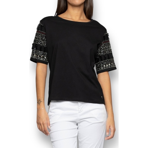 Textiel Dames T-shirts & Polo’s Kocca PIRATIRA 00016 Zwart