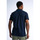 Textiel Heren T-shirts & Polo’s Petrol Industries Poloshirt Seashore Print Navy Blauw