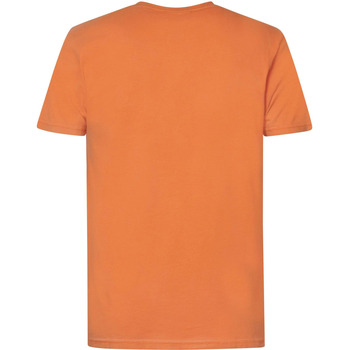 Petrol Industries T-Shirt Palmetto Oranje Oranje