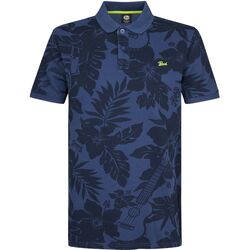 Textiel Heren T-shirts & Polo’s Petrol Industries Poloshirt Verdant Navy Blauw