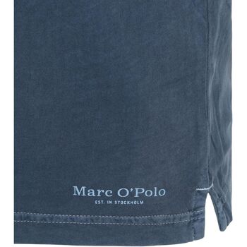Marc O'Polo Poloshirt Terry Cloth Blauw Blauw