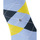 Accessoires Heren Sokken Burlington Manchester Sok Ruit Lila 6256 Multicolour