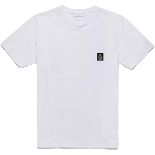 Textiel Heren T-shirts & Polo’s Refrigiwear Pierce T-Shirt Wit