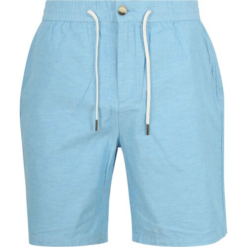 Textiel Heren Broeken / Pantalons Scotch & Soda Fave Short Lichtblauw Blauw