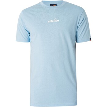 Textiel Heren T-shirts korte mouwen Ellesse Ollio-T-shirt Blauw