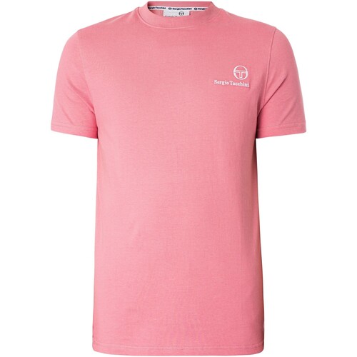 Textiel Heren T-shirts korte mouwen Sergio Tacchini Felton-T-shirt Roze