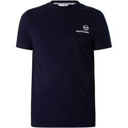 Textiel Heren T-shirts korte mouwen Sergio Tacchini Felton-T-shirt Blauw