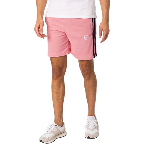 Textiel Heren Korte broeken / Bermuda's Sergio Tacchini Pietrapertosa Sweat Shorts Roze