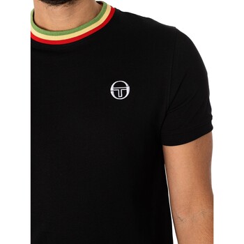 Sergio Tacchini Rainer-T-shirt Zwart