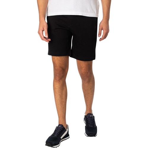 Textiel Heren Korte broeken / Bermuda's EAX Bermuda Sweat Shorts Zwart
