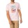 Textiel Heren T-shirts korte mouwen Gant Gewassen grafisch T-shirt Roze