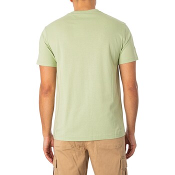 Gant Normaal schild T-shirt Groen