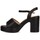 Schoenen Dames Sandalen / Open schoenen Etika 73807 Zwart