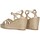 Schoenen Dames Sandalen / Open schoenen Etika 73862 Goud