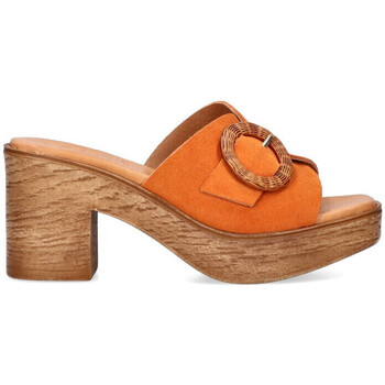 Schoenen Dames Sandalen / Open schoenen Luna Collection 74732 Oranje