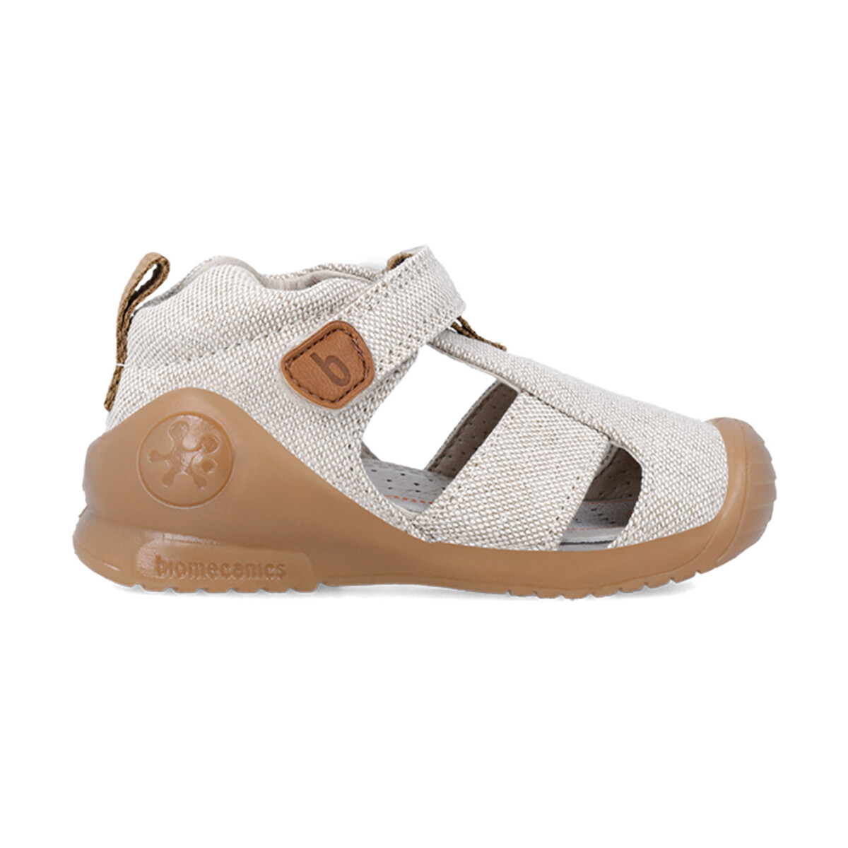 Schoenen Kinderen Sandalen / Open schoenen Biomecanics SANDAAL 242188 EERSTE BASISSTAPPEN Beige