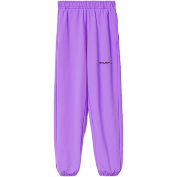 Textiel Dames Broeken / Pantalons Hinnominate Pantalone In Felpa Violet
