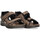 Schoenen Heren Sandalen / Open schoenen Luna Collection 74571 Bruin