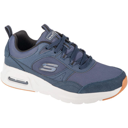 Schoenen Heren Lage sneakers Skechers Skech-Air Court - Homegrown Blauw
