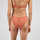 Textiel Dames Bikinibroekjes- en tops Oxbow Iriserend verzameld slipje MIMI Roze