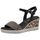 Schoenen Dames Sandalen / Open schoenen Tamaris 28371-42 Zwart