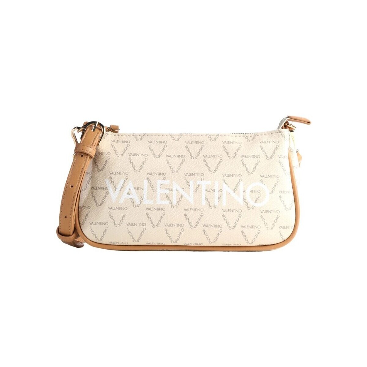 Tassen Dames Handtassen kort hengsel Valentino Handbags VBS3KG30R Beige