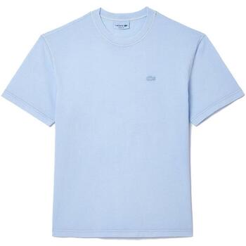 Textiel Heren T-shirts korte mouwen Lacoste  Blauw