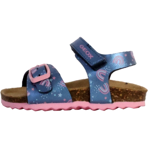 Schoenen Meisjes Sandalen / Open schoenen Geox 232923 Blauw