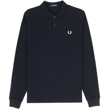 Fred Perry Polo Shirt Lange Mouw Fp Ls Plain Shirt
