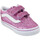 Schoenen Kinderen Sneakers Vans Old Skool V Glitter Enfant Lilac Roze