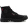 Schoenen Heren Hoge sneakers Palladium Pampa Hi Patch 79117-008-M Black Zwart