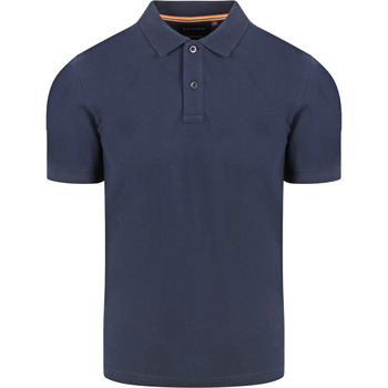 Suitable T-shirt Cas Poloshirt Navy