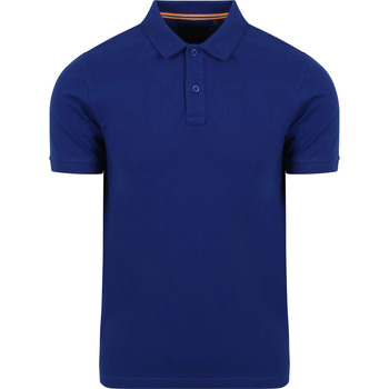 Suitable T-shirt Cas Polo Royal Blauw