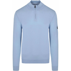 Textiel Heren Sweaters / Sweatshirts Suitable Race Half Zip Trui Lichtblauw Blauw