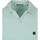 Textiel Heren T-shirts & Polo’s No Excess Poloshirt Riva Solid Turquoise Multicolour