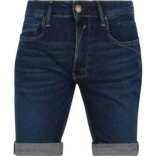 Textiel Heren Broeken / Pantalons No Excess Denim Short Donkerblauw Blauw