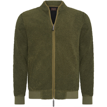 Textiel Heren Sweaters / Sweatshirts Cappuccino Italia Sherpa Fleece Vest Groen